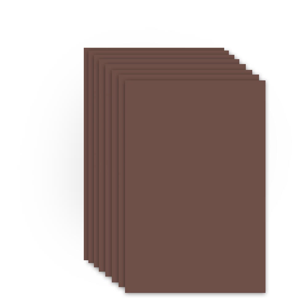 School Smart Railroad Board, 22 x 28 Inches, 4-Ply, Brown, Pack of 25 1485736